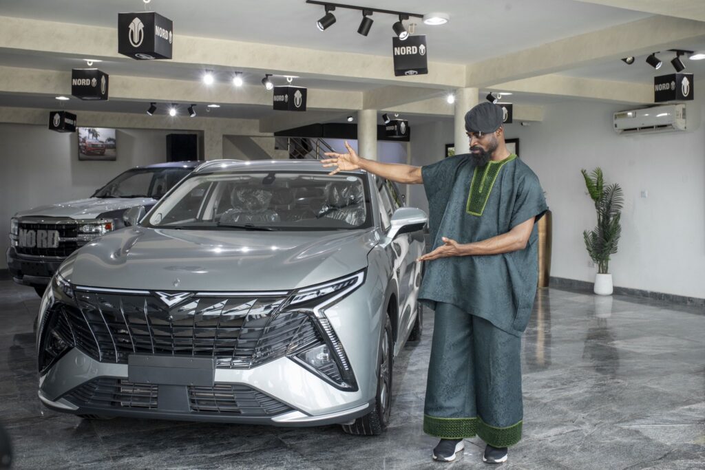 Nord Gifts Tunde Onakoya the A9 SUV